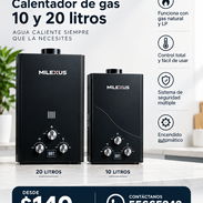 Calentador de Gas Milexus 10L y 20L 🔥🚿 ¡Agua caliente siempre que la necesites! Equipa tu hogar o negocio con la mejor - Img 57890014