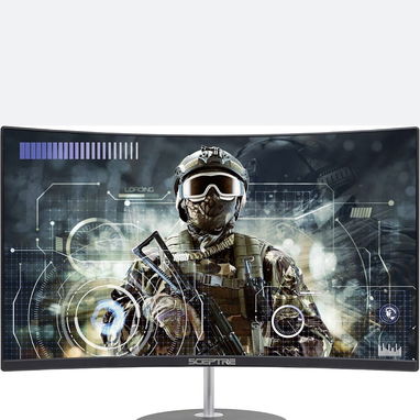 Monitor Curvo Sceptre 24” Full HD - 4/4