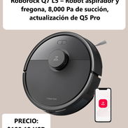 Roborock Q7 L5 – Robot aspirador y fregona, 8,000 Pa de succión, actualización de Q5 Pro, ENTREGA DE FACTURA - Img 56978204