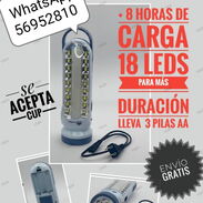Lámpara recargable linterna - Img 45395676