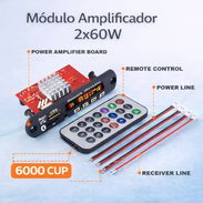 🔊 *MÓDULO AMPLIFICADOR 2x60W* Nuevo Sellado en Caja - Img 57291904