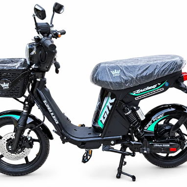 No andes más a pie llégate por nuestra tienda en La Coronela y llévate la Bicimoto JMD de 48V x 50Ah - 6/6