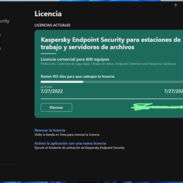 LICENCIAS para el ANTIVIRUS >> KASPERSKY ENDPOINT SECURITY 2024 - Img 45597116