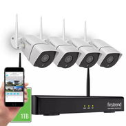 CCTV FIRSTREND 4 cámaras + NVR 1TB - Img 55670577