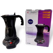 Cafetera eléctrica negra nueva en su caja,de 6taza, marca Challenger, llame al 53613000s marca - Img 45620369