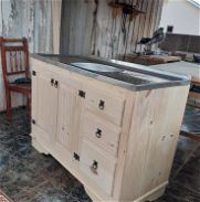 Muebles de cocina móviles de madera con fregaderos, cocinas empotrables. - Img 45336627