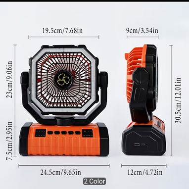 Ventilador recargable - 2/3