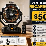 Ventilador recargable - Img 55536897