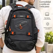 MOCHILA M-6 Mochila amplia y acolchada para laptop. 💰30 USD - Img 58280820