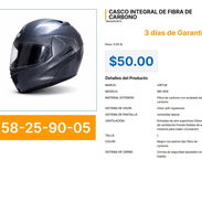 CASCO INTEGRAL DE FIBRA DE CARBONO . - Img 57236749