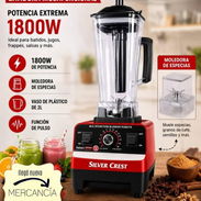 Batidora Silver Crest 1800 watts 2L con moledor de especias y granos *Vaso plástico* - Img 55902569