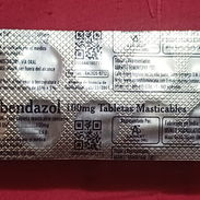 Mebendazol 100mgx10tab - Img 56978096