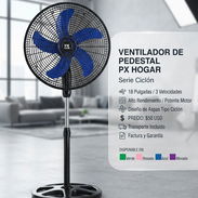Ventilador Pedestal Ciclón 18" PX Hogar $50 | Envío Gratis + Factura y Garantía | ¡Frescura total y potencia! - Img 57717270