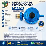 REGULADOR DE PRESIÓN DE GAS SM-888 - Img 58232864