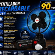 Ventilador recargable - Img 56598496