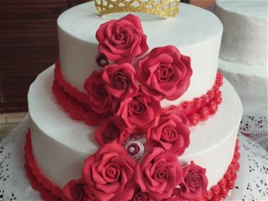 Cakes temáticos, cumpleaños, religiosos, boda, quince... Bufet, picaderas y más. 54014500 - Img 65381357
