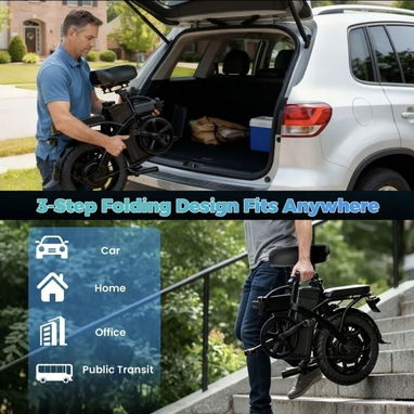 ¡Bicicleta eléctrica ZEFIORA 48V/15Ah! - 4/4