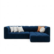 Sofá Seccional Azul Modular - Img 57072852