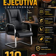 🪑 EJECUTIVA 🪑 SILLA TIPO EJECUTIVA CONFORT Y CALIDAD PARA LA OFICINA. 📲 54833699 - Img 56428333