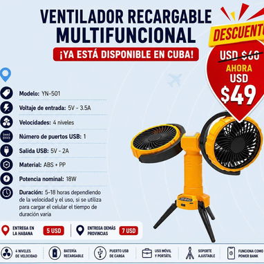 🚨✨VENTILADORES PARA TODOS📢 DETALLES Y PRECIOS EN LAS FOTOS🔥❤️ - Img 123330117