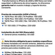 Venta o cambio de iPhone (iPhone 12 a iPhone 16 pro) - Img 57464508