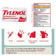 Tylenol de 325mg de 100 tabletas nuevos y sellados - Img 48082962