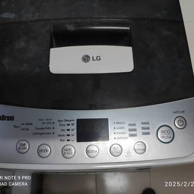 Vendo lavadora LG AUTOMATICA de 6 Kg 220 V - Img 123384785