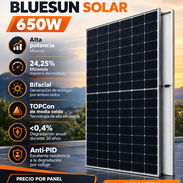 Paneles Bifaciales 650W Bluesun - Img 57945032
