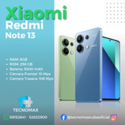 (TECNOMAX) Xiaomi Redmi Note 13 • 8GB/ 256 GB • NUEVO EN CAJA• 59152641 - Img 45584504