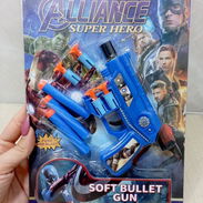✓Pistola+dardos  Temática disponible ✓SUPER HERO - Img 56974036