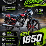 Moto de combustión AVA LEOPARDO 150CC - Img 55827744