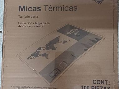 ❇️ Mica Termica GBC ❇️ 100 piezas de 5mil ❇️ Whatsapp +52 5523861599 ❇️ Acepto CUP - Img main-image-45178711