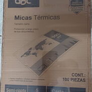 ❇️ Mica Termica GBC ❇️ 100 piezas de 5mil ❇️ Whatsapp +52 5523861599 ❇️ Acepto CUP - Img 45178711