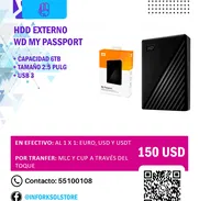 HDD WD My Passport de 6TB | Nuevo a estrenar | 150USD - Img 47879374