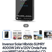Inversor Solar Híbrido SUMRY 4000W 24V a 120V - Img 57700998