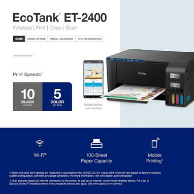 🖨️ Impresora Epson EcoTank ET-2400 - Img 128110145