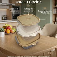 Set de 3 pozuelos sirven para micro - Img 55895676