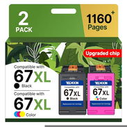 Cartuchos de Tinta de impresora 🖨️ el pack trae un cartucho tricolor y uno color negro - Img 56846437