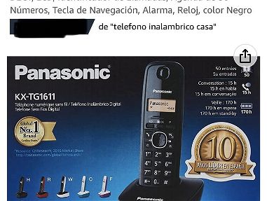 ------ TELEFONOS INALAMBRICOS ---- PANASONIC DE 1 BASE ----- - Img main-image