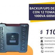 Backup/ UPS de computadora con 12 tomas - Img 53329510