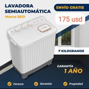 LAVADORA SEMIAUTOMÁTICA 7 kg - Img 55457001