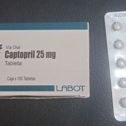 Captopril x 10 tabletas por caja - Img 55792326
