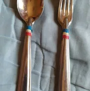 JUEGO DE 6 CUCHARAS Y 6 TENEDORES NUEVOS. 1500 CUP. - Img 50392298