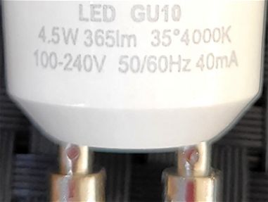 Bombillos GE LED de 365 lumens, GU 10, 100-240V nuevos en su caja❗️❗️❗️ - Img 64780232