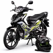 MOTOR MT 125 CC + CASCO INTEGRAL DE FIBRA DE CARBONO - Img 55736035