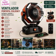 Ventilador Coldsky recargable de 20000 mAh 🍃 $57 - Img 57744483