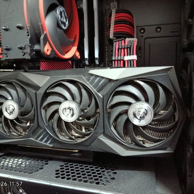 🎮 Tarjeta de Video NVIDIA GeForce RTX 3060 Ti MSI Gaming Trio 8GB GDDR6 - 1080p / 1440p  – Triple Fan – RGB 🚀 - 2/9