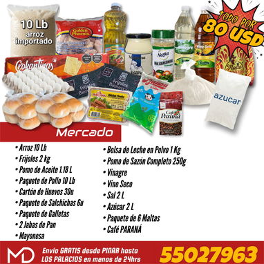 🎁 ¡Sorprende a los tuyos en Cuba con nuestros combos de comida variada y fresca, directo desde Pinar del Río!! - 2/5