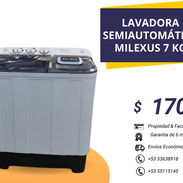 Lavadora semiautomática Milexus 7kg🔥6meses de garantía 🔥 - Img 55962219