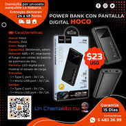 🔋TU SALVACIÓN EN APAGONES 🔋POWER BANK 15000MAH MARCA HOCO. SERVICIO DE MENSAJERÍA FACTURA A CLIENTE . 54833699 - Img 52478703